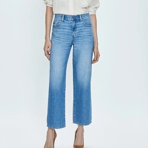 pistola Denim - Pistola Denim Jeans Dylan Carpenter Mid Rise Relaxed Straight Medium Wash 28